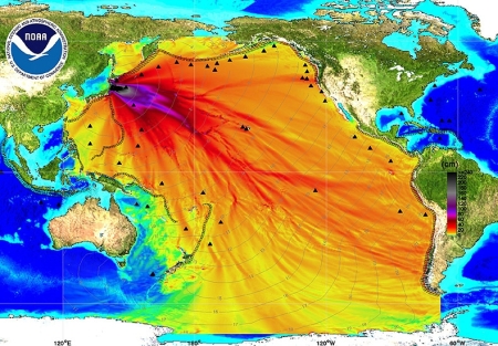 Radioaktive Wasserblase aus Fukushima..